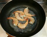 超簡単☆エビとトマトのスパゲッティ作り方2写真