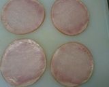 【お弁当おかずｽﾄｯｸ】ハムチーズカツ作り方1写真