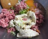 お豆腐入り照り焼きハンバーグ作り方2写真