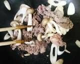 男の簡単料理☆すき焼き風つけ飯☆作り方3写真