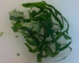 しらす茗荷ナムルで☆香味焼おにぎり作り方1写真