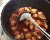 トマトジュースと茄子のスープ作り方3写真