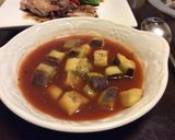 トマトジュースと茄子のスープ作り方4写真