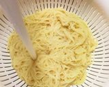 スモークサーモンとトマトの冷製パスタ作り方5写真