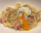 うどんdeカルボ作り方13写真