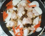 鶏むね肉添え野菜の照り焼き♪簡単煮るだけ作り方7写真