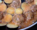 肉だんごのマイルドチリ煮込み作り方2写真