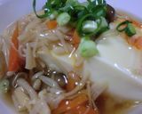 お豆腐のあんかけ　息子のダイエット食作り方12写真