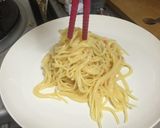 スモークサーモンとホタテの冷製パスタ作り方10写真