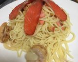 スモークサーモンとホタテの冷製パスタ作り方11写真
