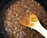 ヘルシー大麦入りジャージャー麺肉味噌作り方4写真