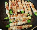 シソの葉入れて☆アスパラ豚肉巻き作り方7写真
