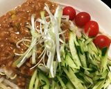 ヘルシー大麦入りジャージャー麺肉味噌作り方5写真