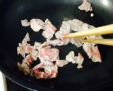 厚揚げと豚肉の＊簡単梅ゴマだれ作り方3写真