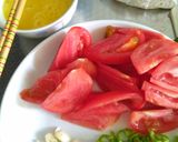 夏☆トマトと卵で中華風トマたま麺作り方2写真