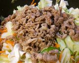 豚キャベ丼♪作り方7写真
