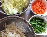 ♡食欲そそる香り♡豚カレー焼きそば♡作り方2写真