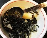 焼き鮭混ぜ混ぜ 和風サラダ作り方2写真