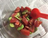 空豆のサラダ ♡ 亜麻仁油ドレッシング作り方4写真