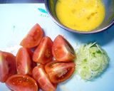 ✿トマトと玉子のすっぱいスープ✿作り方1写真