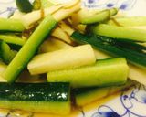簡単♬夏バテ防止★長芋胡瓜のもずく酢和え作り方5写真