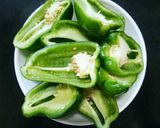 はがれないピーマンの肉詰め作り方1写真