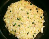 野菜たっぷりお好み焼き(肉なし)作り方2写真