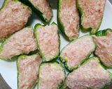 はがれないピーマンの肉詰め作り方5写真