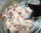 低糖おかず☆胸肉の梅わさびマヨ炒め作り方1写真