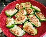 はがれないピーマンの肉詰め作り方8写真