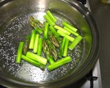 アスパラの梅ごま味噌和え作り方2写真