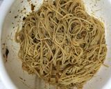夏にさっぱり♫南高梅で和風パスタ☆作り方3写真