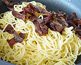 花椒塩とｵｲｽﾀｰｿｰｽの山菜焼きそば作り方5写真