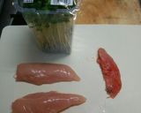 ささみカイワレサラダ作り方1写真