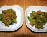 アスパラの梅ごま味噌和え作り方6写真