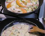 ホクホクかぼちゃグラタン目玉焼きのせ♪作り方5写真