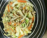豚ひき肉の野菜炒め◆美味しいオイマヨ味◆作り方9写真