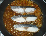 魚・さわらの簡単な甘辛煮♪豆板醤の煮魚作り方7写真