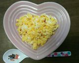 【離乳食・後期】スクランブルチーズ作り方5写真