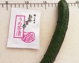 お茶漬けの素で簡単に☆即席キュウリ漬け作り方1写真