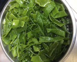 ご飯に合う！簡単！キノコと茎わかめの佃煮作り方1写真
