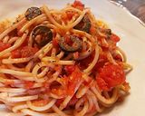 節約エコ版水漬けパスタ、ソース漬けパスタ作り方9写真