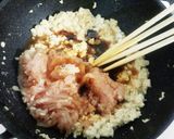 ヘルシー丼☆卵そぼろ＆豆腐入り鶏そぼろ丼作り方5写真
