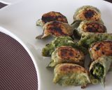 【緑の野菜】ほうれん草餃子作り方18写真