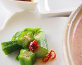 【緑の野菜】緑の野菜のアヒージョ。作り方6写真