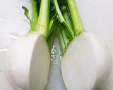 カブのはちみつ梅和え♪作り方1写真