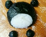 キャラ弁☆にっこり笑顔のくまモン弁当♪作り方1写真