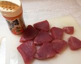 カジキマグロ揚げ焼き★バター醤油★簡単作り方2写真