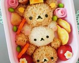 キャラ弁☆リラックマ&チャイロイコグマ☆作り方3写真