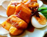 厚揚げと豚ミンチでトロ～り♪豚角煮✾作り方8写真